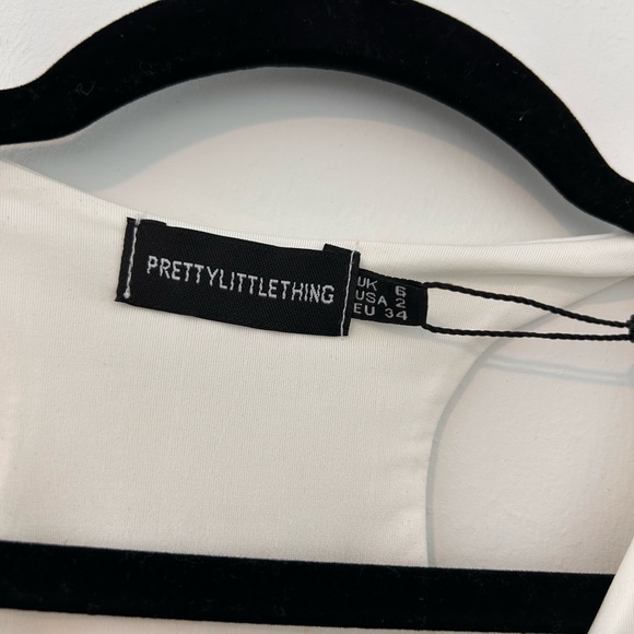 PrettyLittleThing Cream Tank Top - Picture 2 of 3